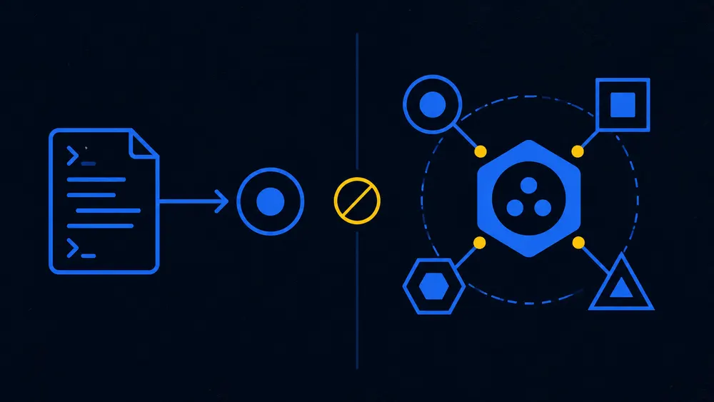 Automatizar vs agentizar: no le pongas un agente a lo que resuelve un script